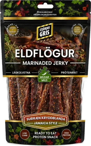 Eldflögur með suðrænum kryddjurtum (100g)