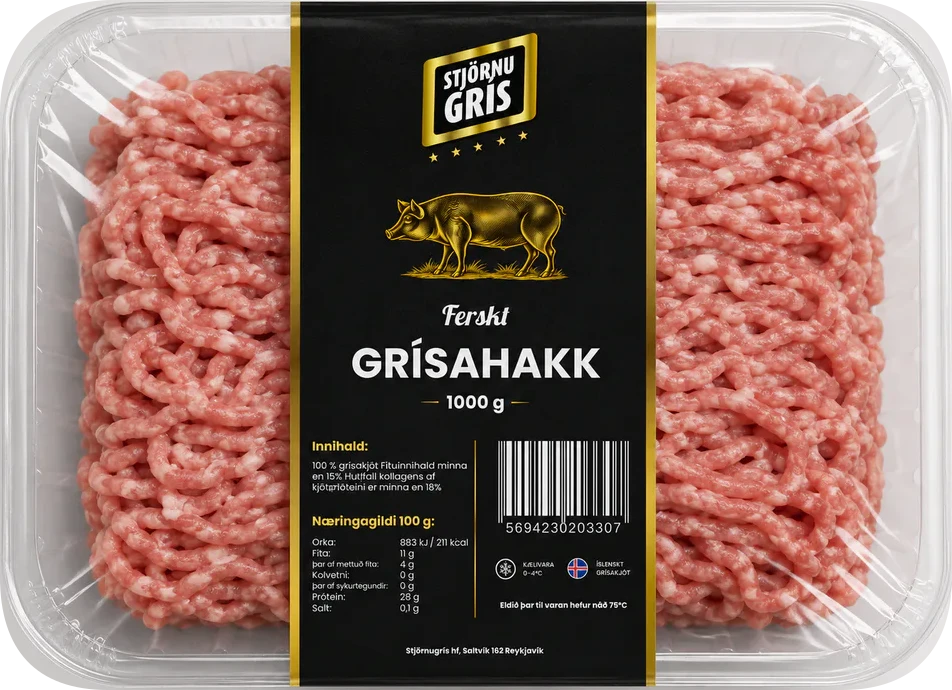 Grísahakk