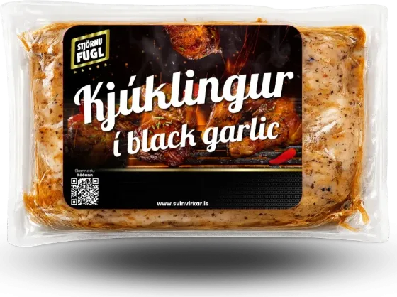 Kjúklingabringur í black garlic