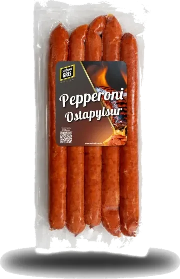 Pepperoni ostapylsur