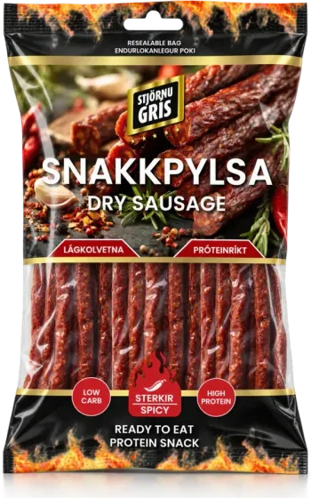 Snakkpylsur (sterkar)